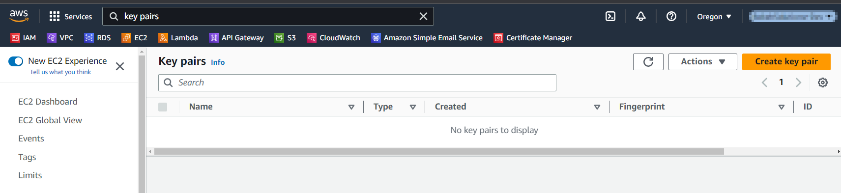 aws_console_key_pairs_create An Introduction to T-POT: The All-in-One Honeypot Solution