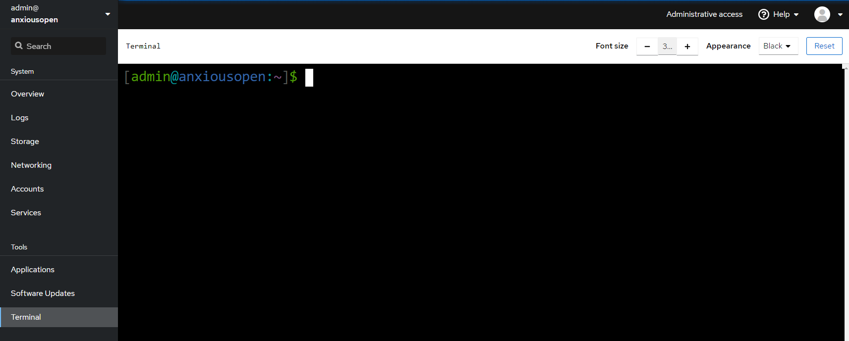 t-pot-admin-ui-terminal T-Pot Honeynet: How to Set Up and Monitor Your Own Network of Decoys